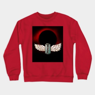 Flying Razor Psychedelic Art Crewneck Sweatshirt